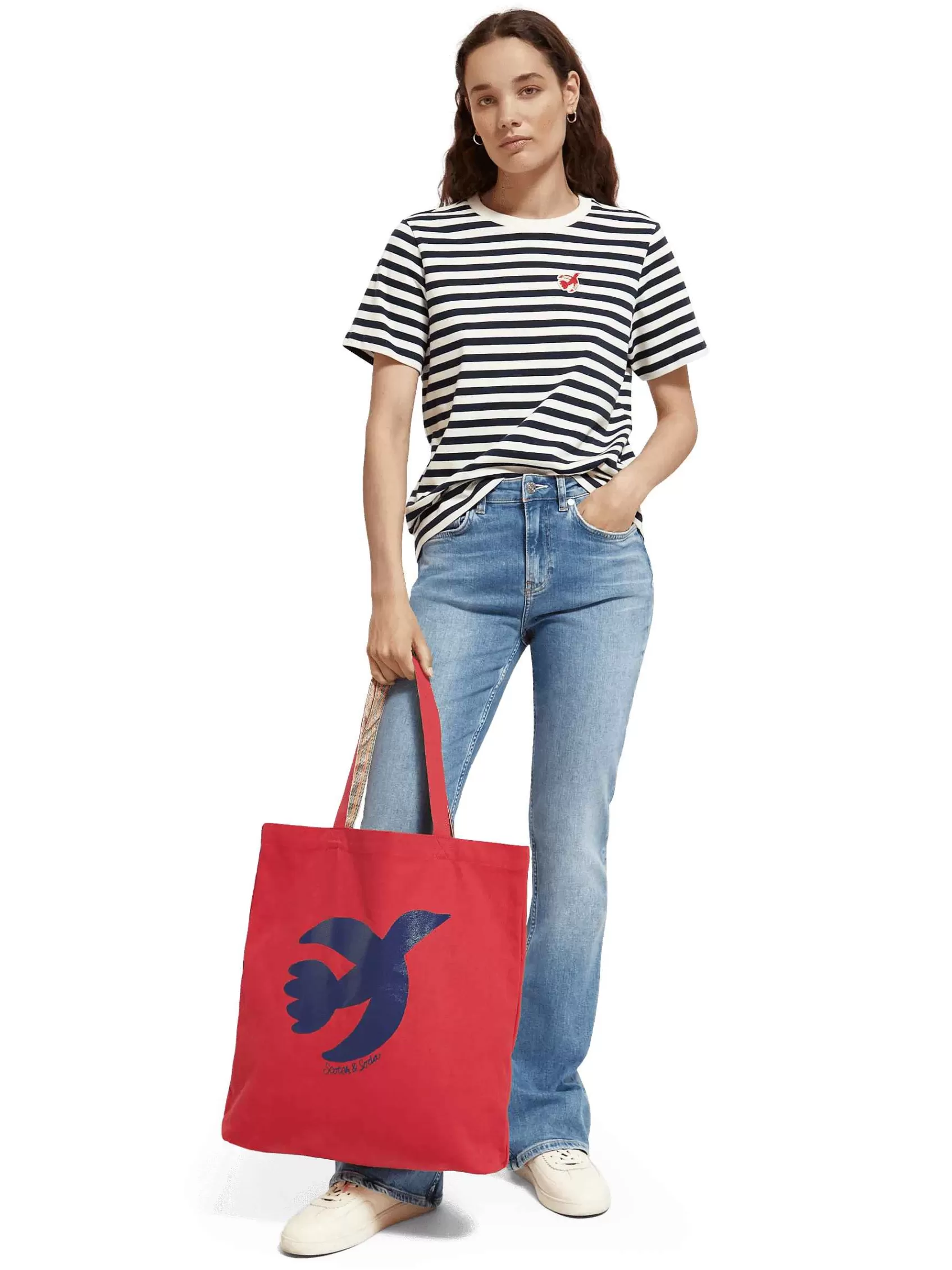 Best Scotch & Soda Artwork Canvas Tote Bag