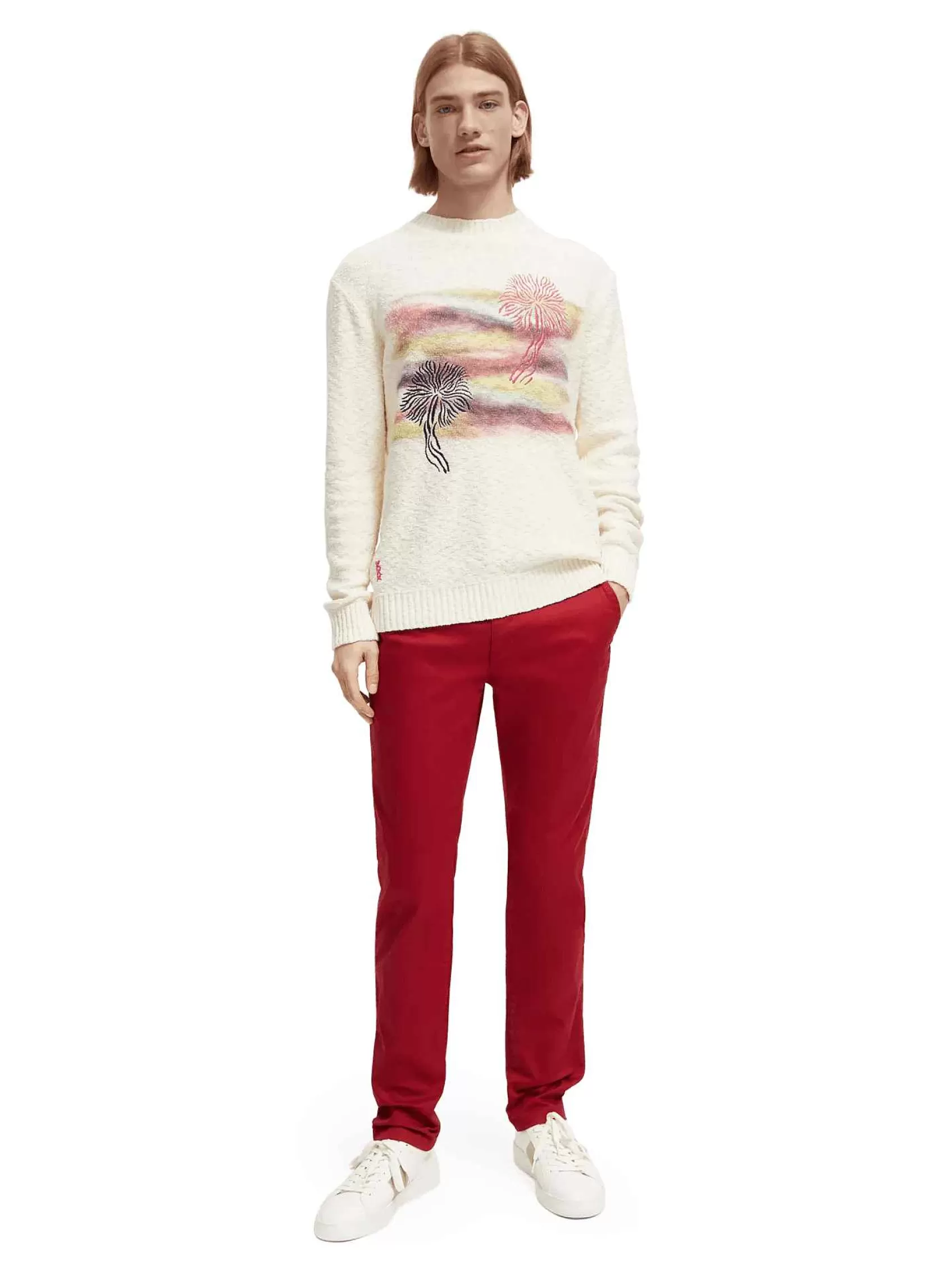 Cheap Scotch & Soda Artwork Crewneck Sweater