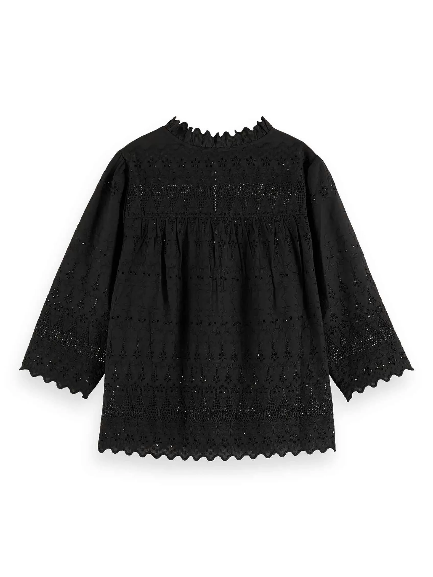 New Scotch & Soda Broderie Anglaise Blouse