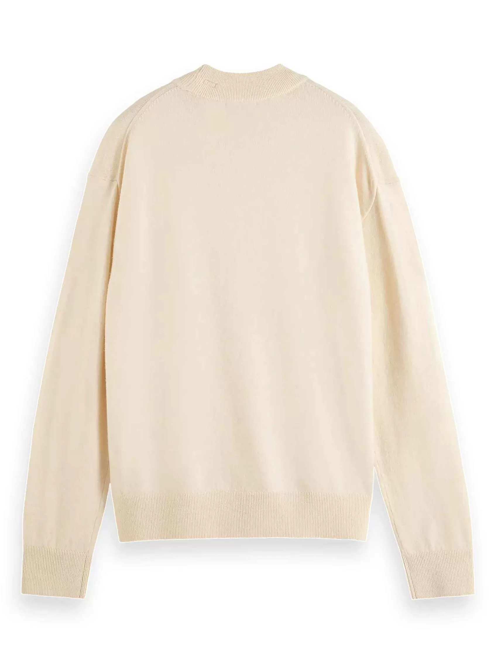 Cheap Scotch & Soda Dropped Shoulder High Neck Sweater