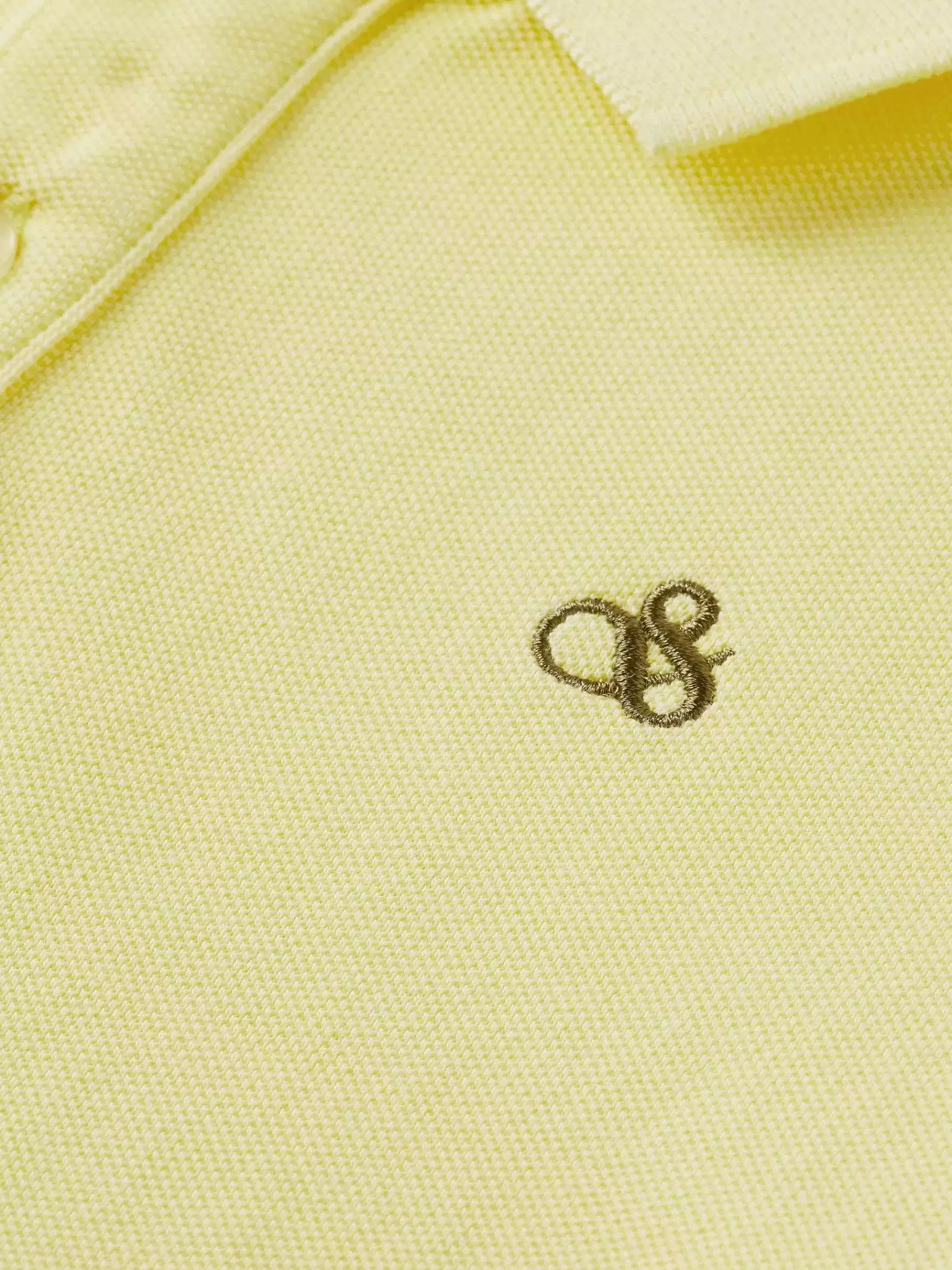 Online Scotch & Soda Garment-Dyed Pique Polo