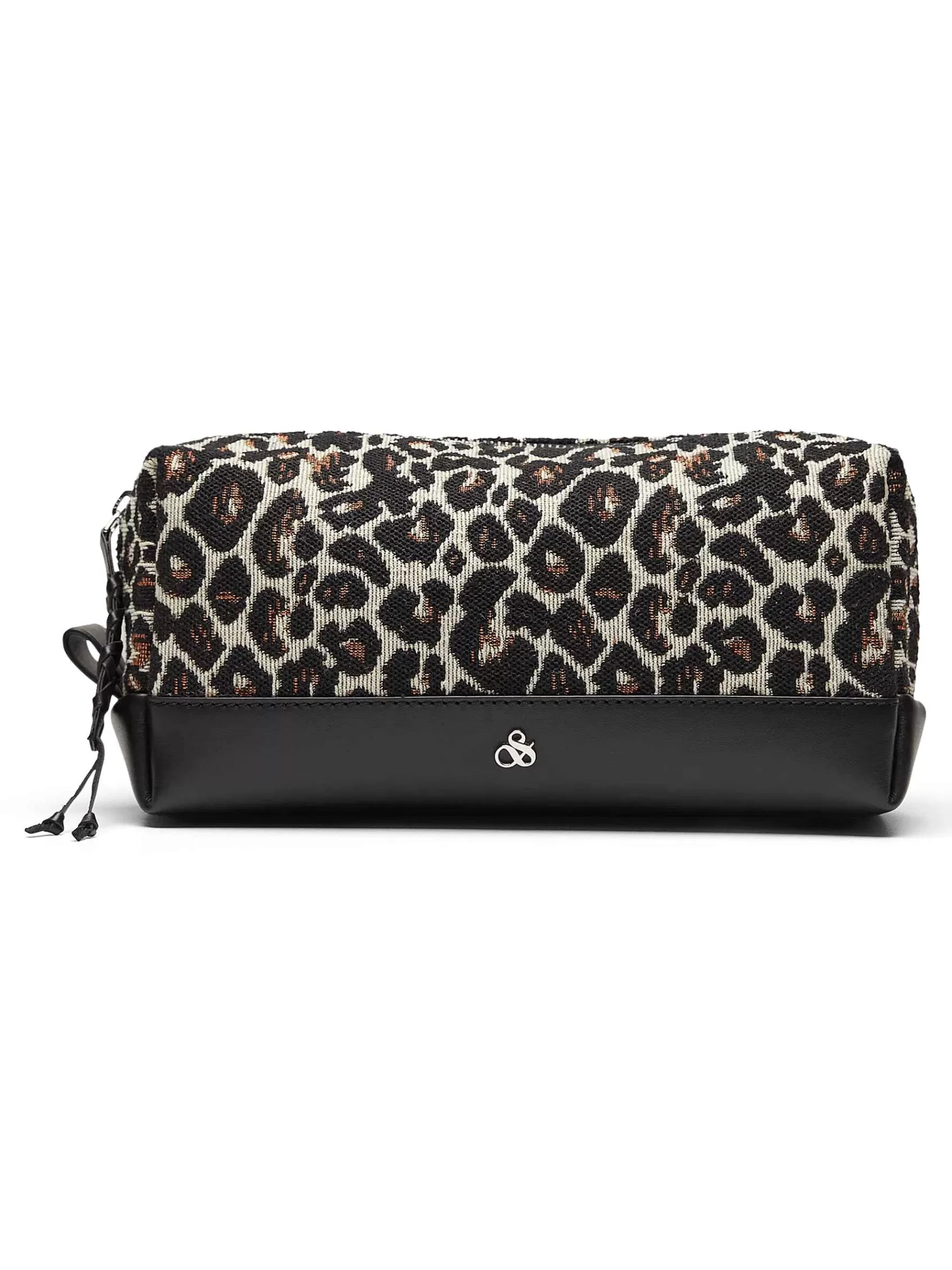 Outlet Scotch & Soda Jacquard Leopard Toiletry Bag