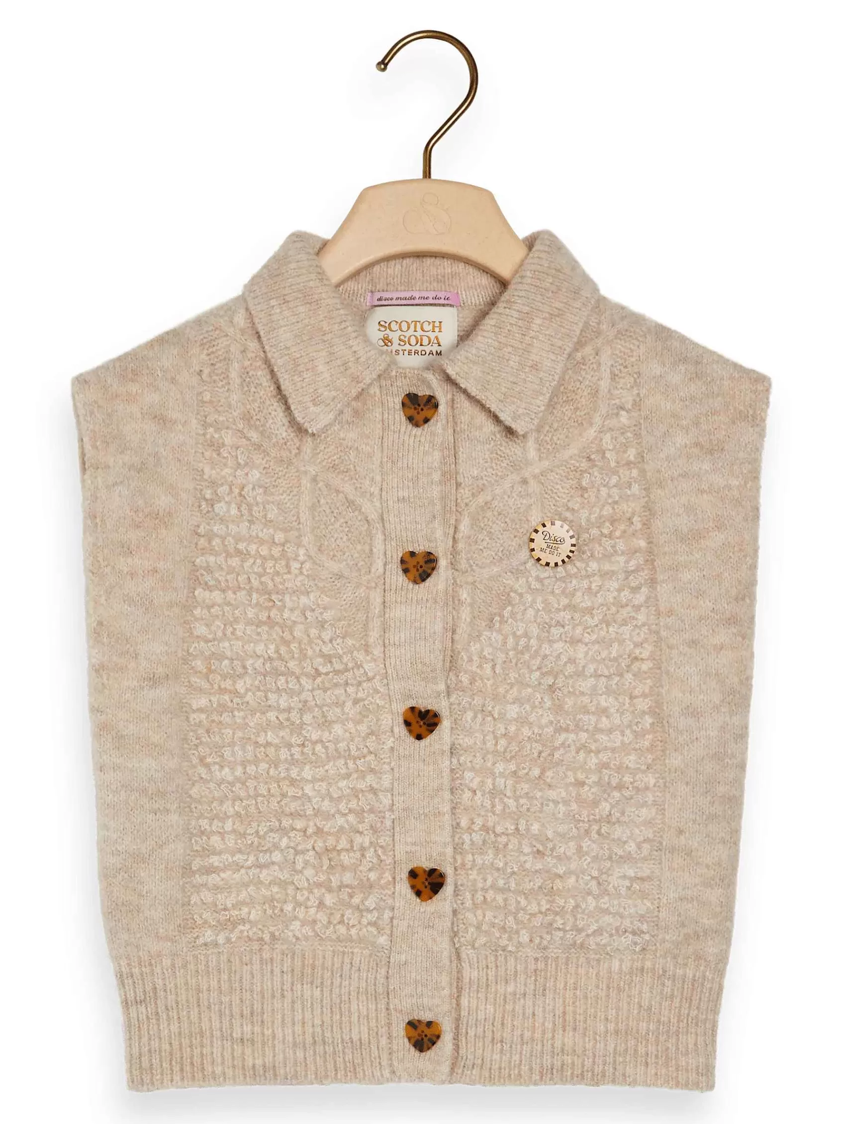 Discount Scotch & Soda Knit Structure Mix Spencer