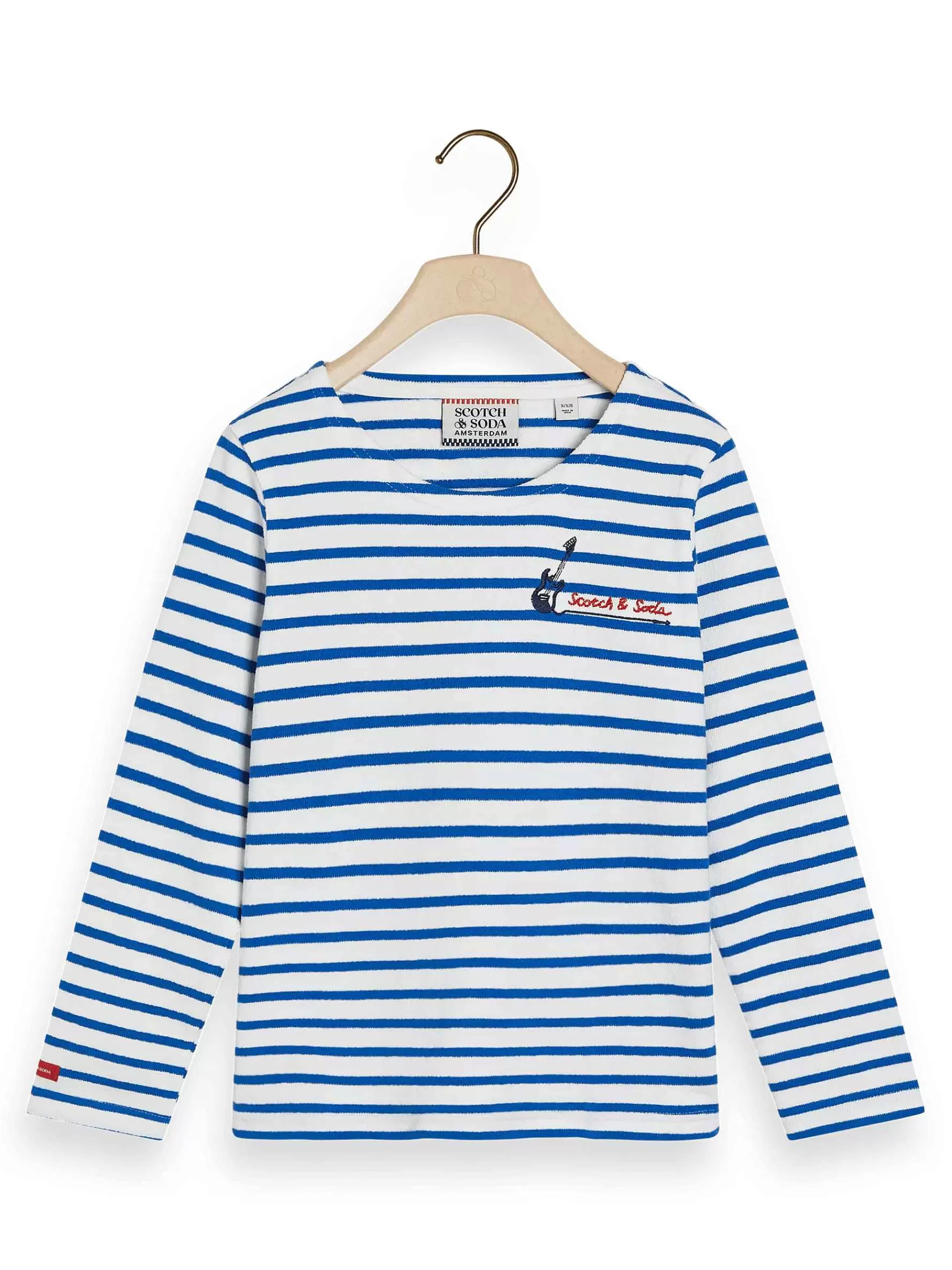 Best Sale Scotch & Soda Long-Sleeved Striped T-Shirt