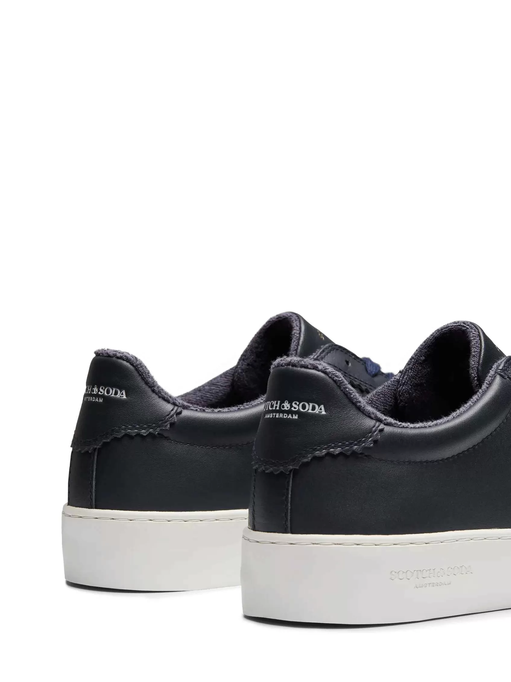 Flash Sale Scotch & Soda Plakka Leren Sneakers