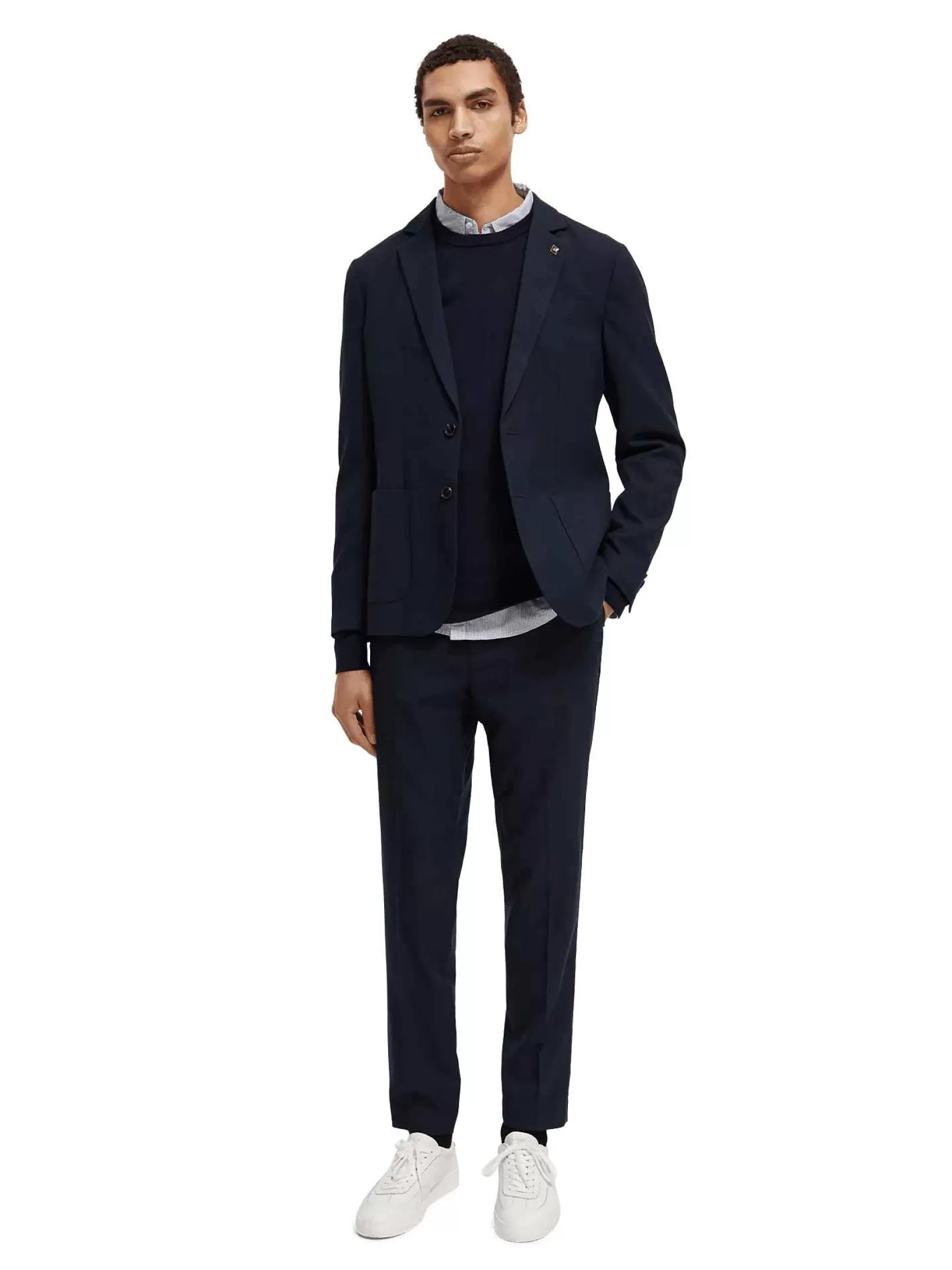 Store Scotch & Soda Single-Breasted Blazer