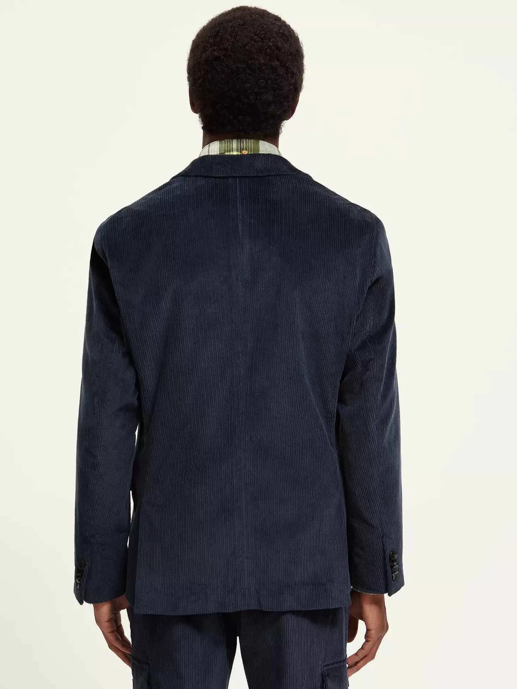 Sale Scotch & Soda Single-Breasted Corduroy Blazer