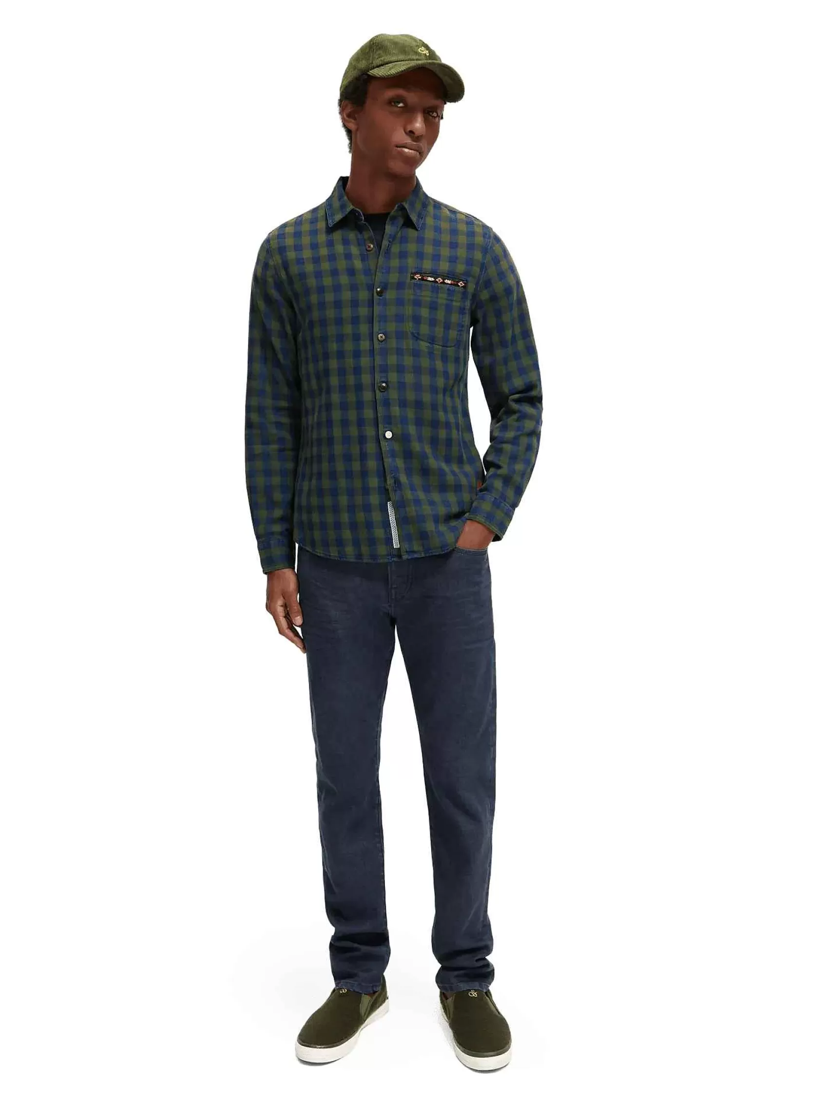 Best Sale Scotch & Soda Slim Fit Checked Shirt