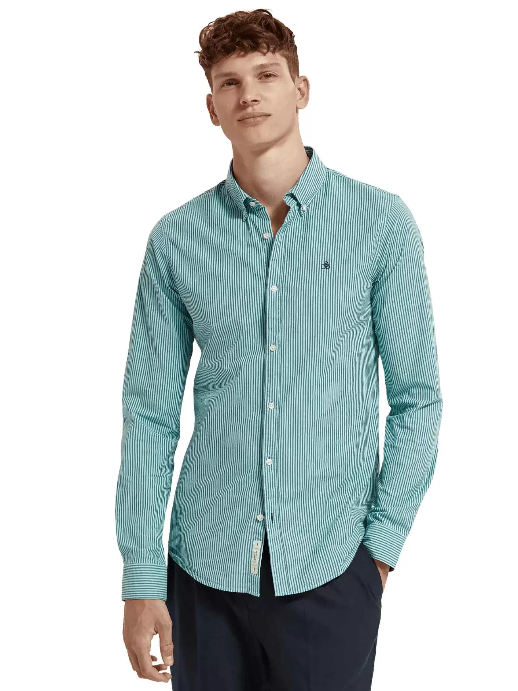 Flash Sale Scotch & Soda Slim Fit Poplin Shirt