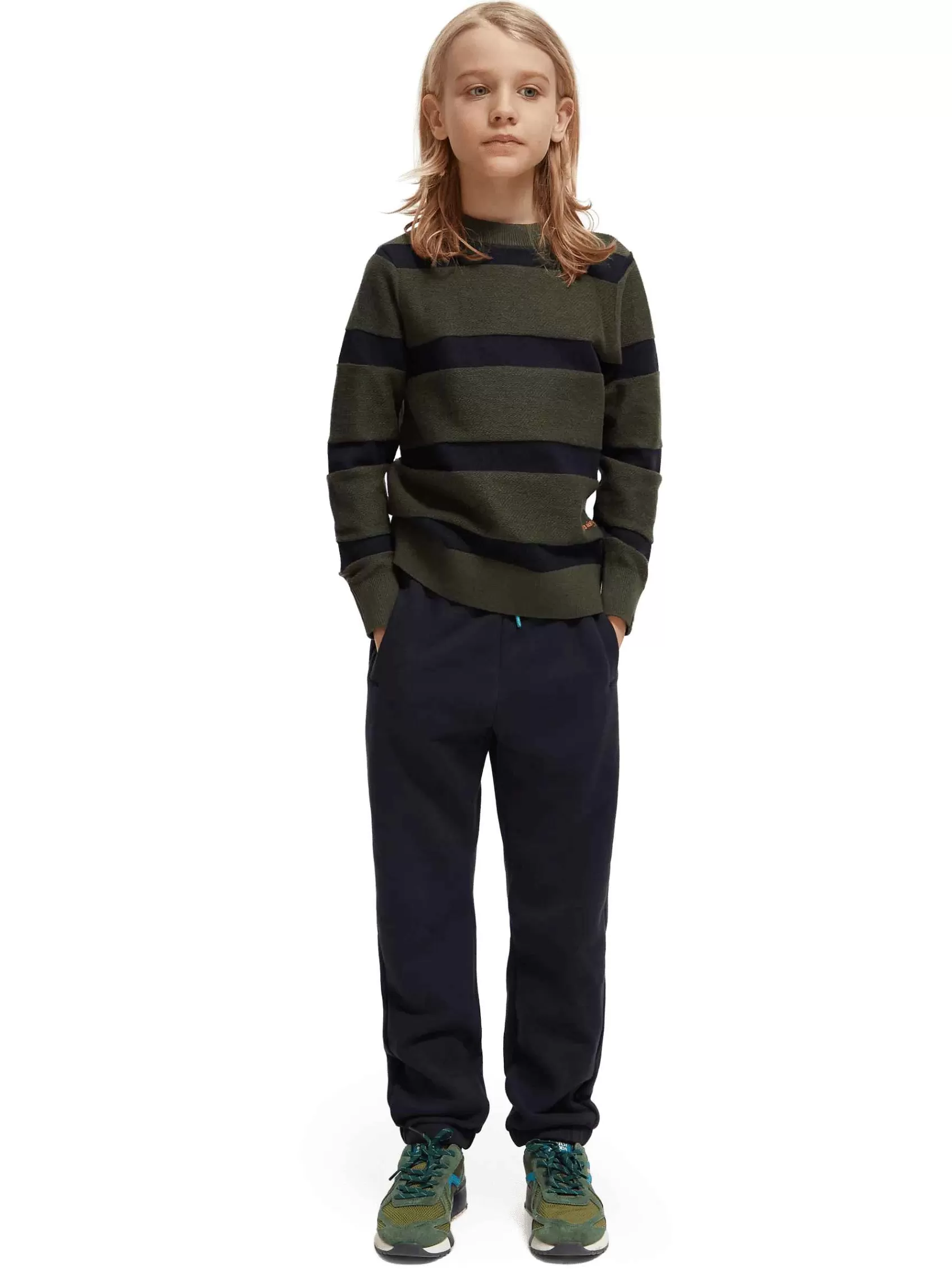 New Scotch & Soda Striped Wool-Blended Sweater