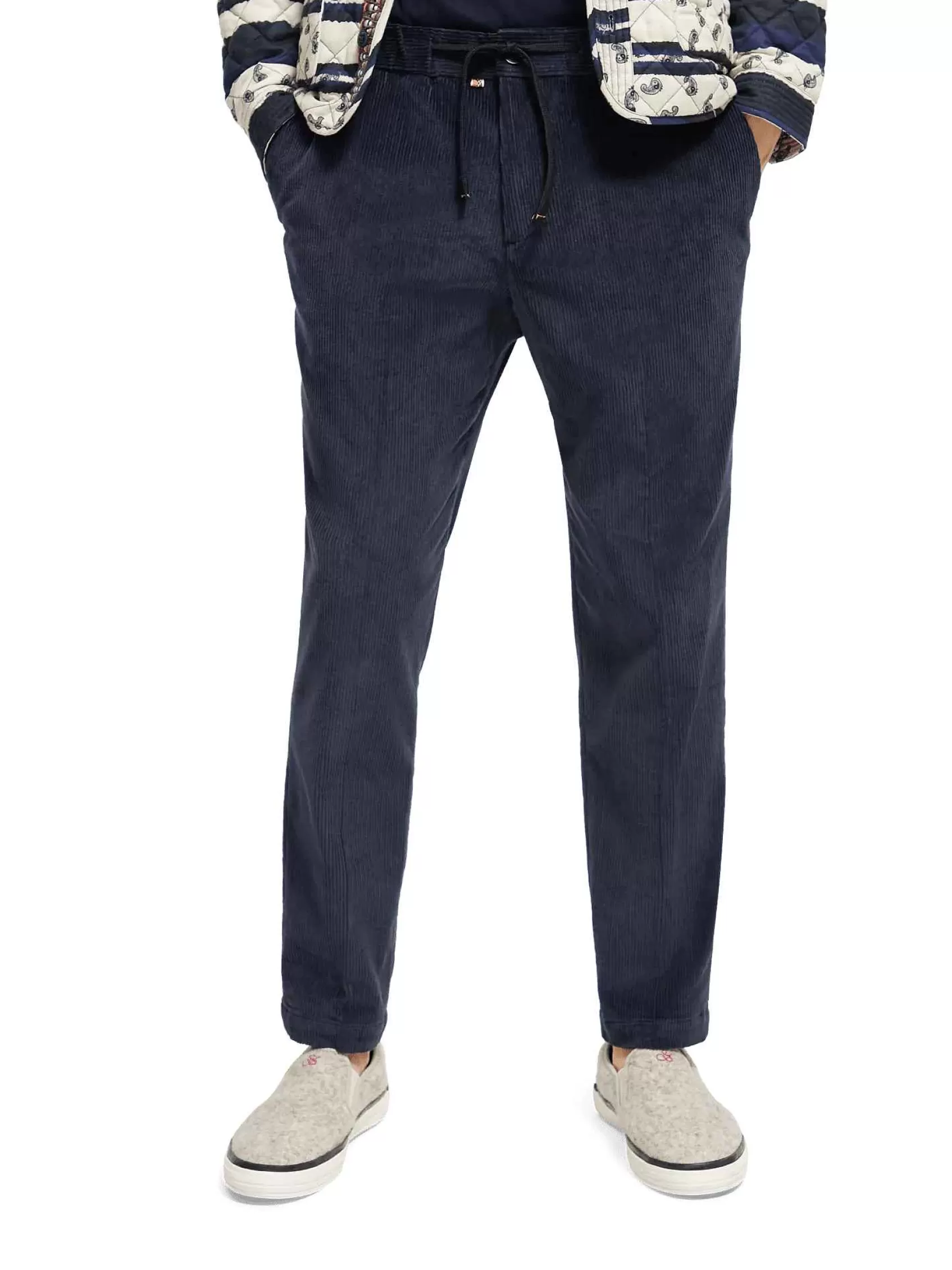 Cheap Scotch & Soda The Finch Regular Tapered-Fit Corduroy Jogger