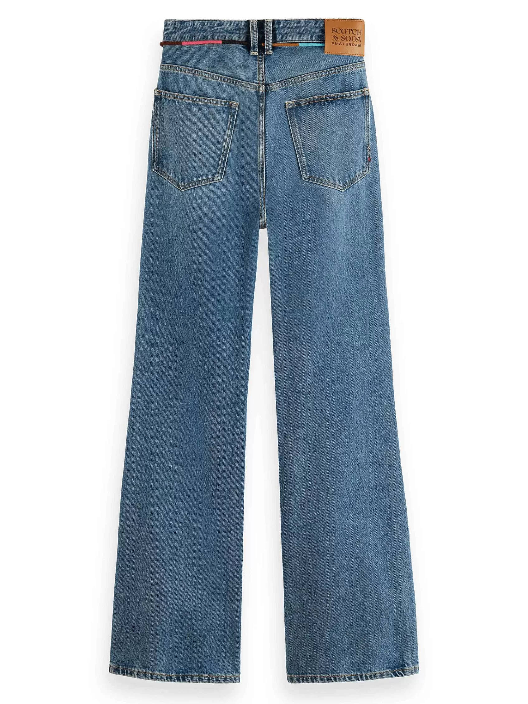 Clearance Scotch & Soda The Glow High-Rise Bootcut Jeans