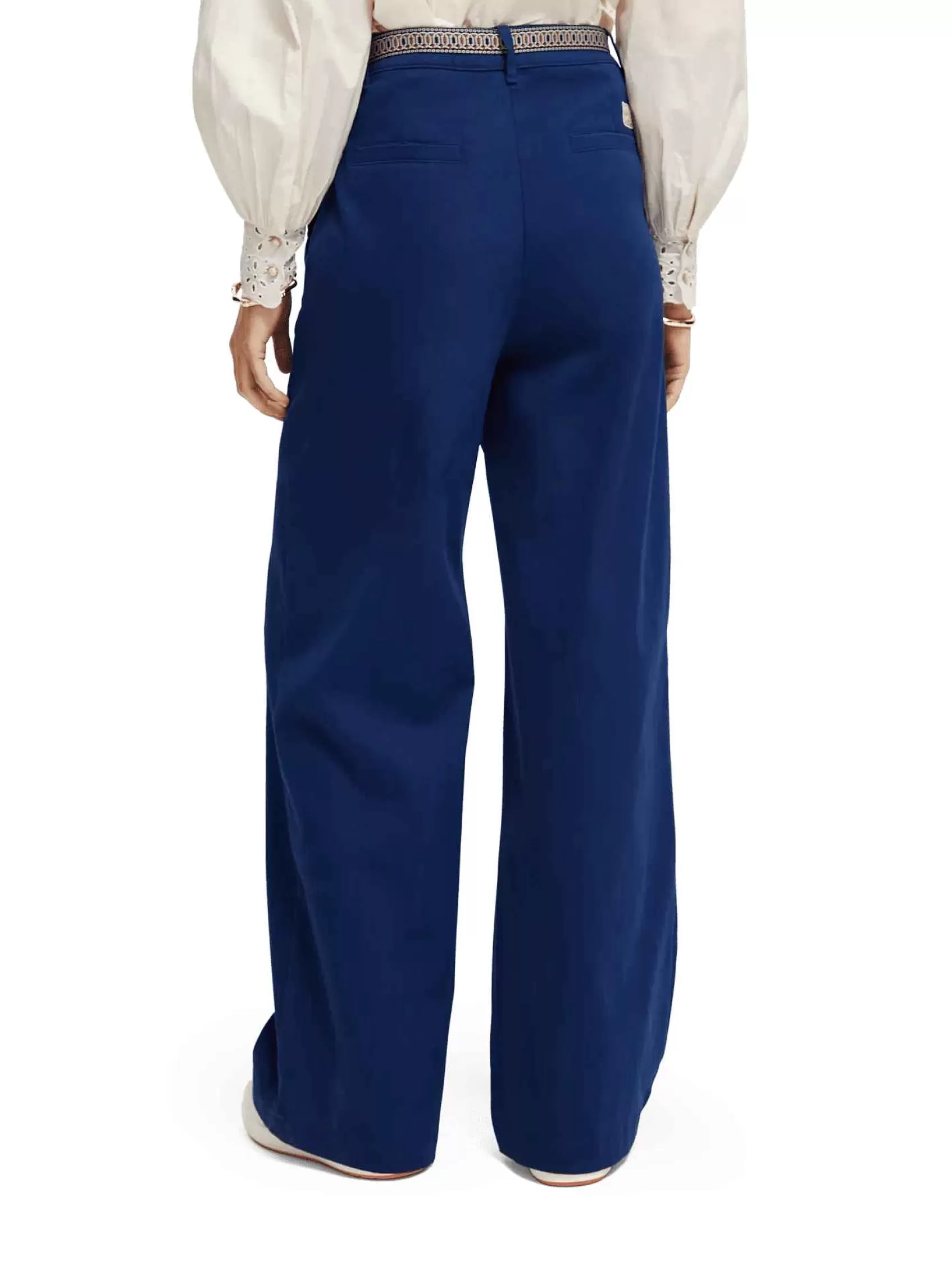 Best Scotch & Soda The Rose High-Rise Wide Leg Trousers