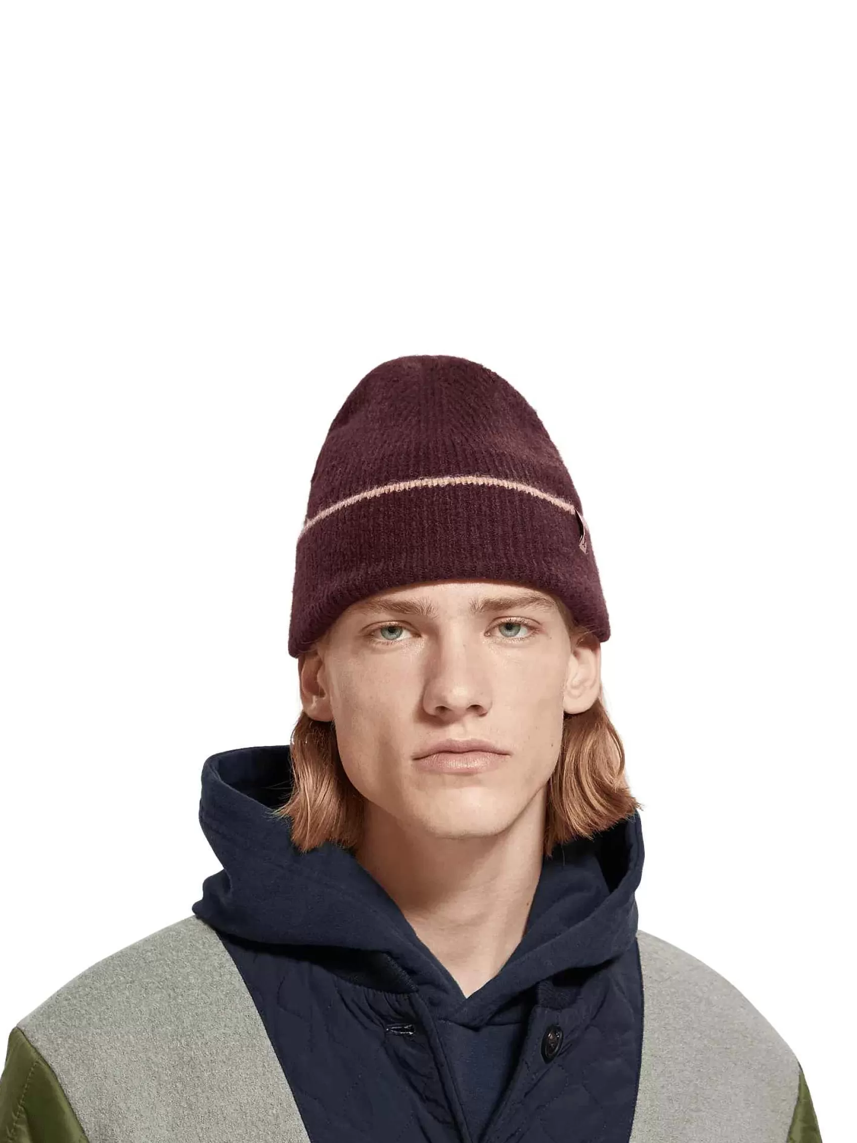 Cheap Scotch & Soda Unisex Rib-Knitted Beanie